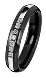 Kohinoor Black Duetto Timanttisormus 006-093V-007 - Rivitimanttisormukset - 006-093V-07-155 - 1