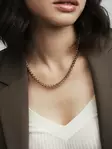 Mockberg Rebel Chain Thin Necklace - Teräskorut - MB1375 - 2
