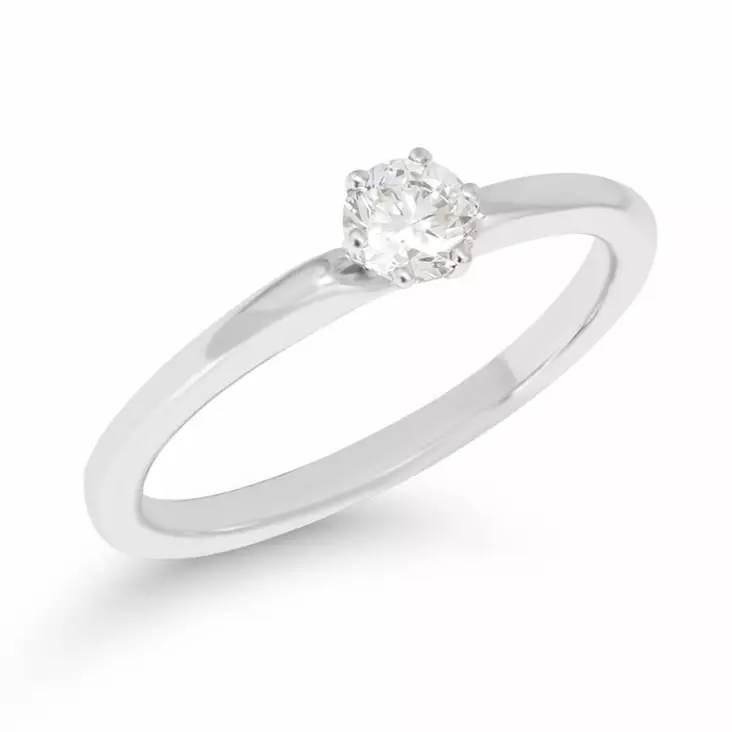 Beat of Love Andromeda laboratoriotimanttisormus 0,25 ct valkokulta - Laboratoriotimanttisormukset - R-1934-025LDW-155 - 1