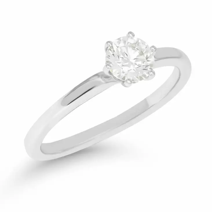 Beat of Love Andromeda laboratoriotimanttisormus 0,50 ct valkokulta - Solitaire sormukset - R-1934-050LDW-155 - 1
