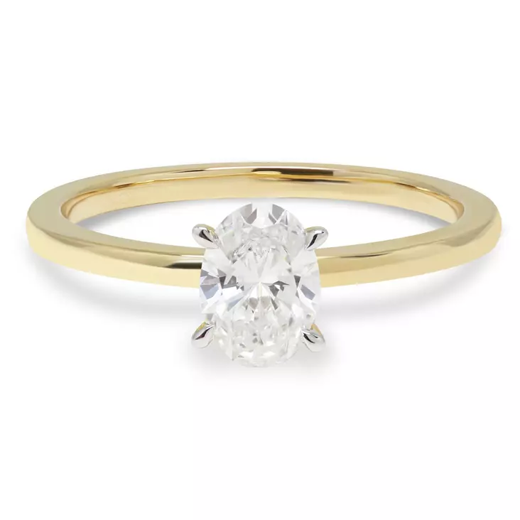 Beat of Love Aurora laboratoriotimanttisormus 0,50 ct keltakulta - Laboratoriotimanttisormukset - R-1231-050LD-155 - 1