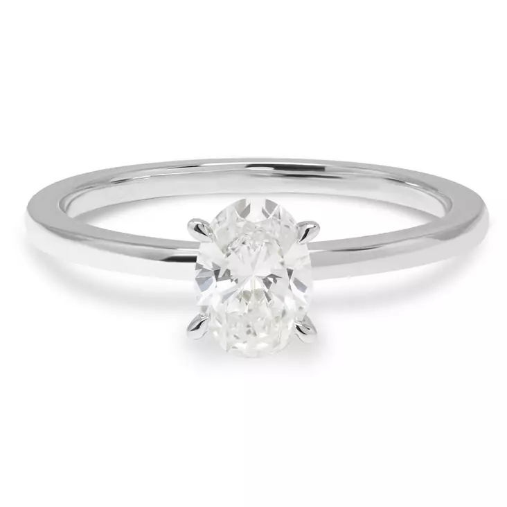 Beat of Love Aurora laboratoriotimanttisormus 0,50 ct valkokulta - Laboratoriotimanttisormukset - R-1231-050LDW-155 - 1