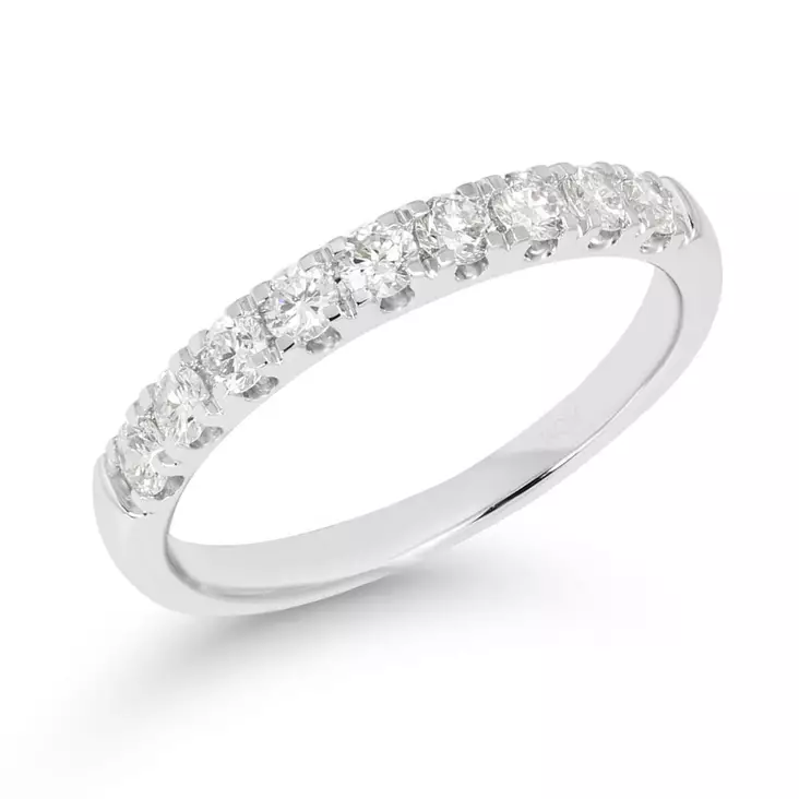 Beat of Love Melia laboratoriotimanttisormus 0,50 ct valkokulta - Laboratoriotimanttisormukset - R-6038LDPDW-155 - 1