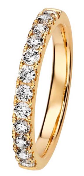 Kohinoor Estelle timanttisormus 933-116-60B3 - Sivukivisormukset - 933-116-60B3-155 - 1