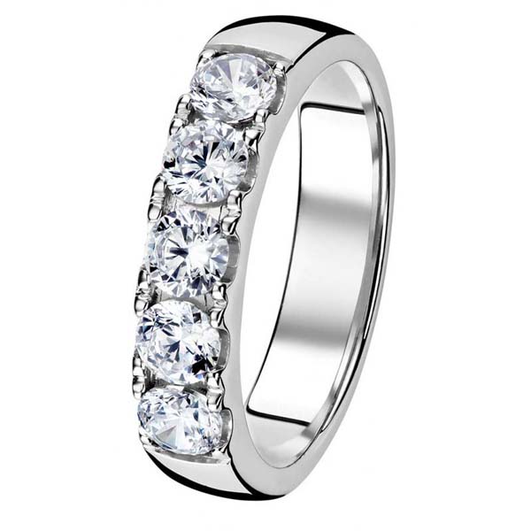 Kohinoor Estelle timanttisormus 933-116V-100B3 - Sivukivisormukset - 933-116V-100B3-185 - 1