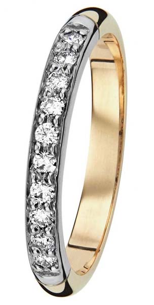 Kohinoor Helene timanttisormus 033-235-20 - Rivitimanttisormukset - 033-235-20-155 - 1