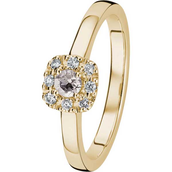 Kohinoor Valerie timanttisormus 033-263-08MO - Halosormukset - 033-263-08MO-175 - 1