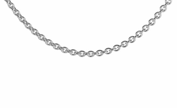 Kohinoor valkokultainen ankkuriketju 223-522V-45 - Kultakorut - 223-522V-45 - 1