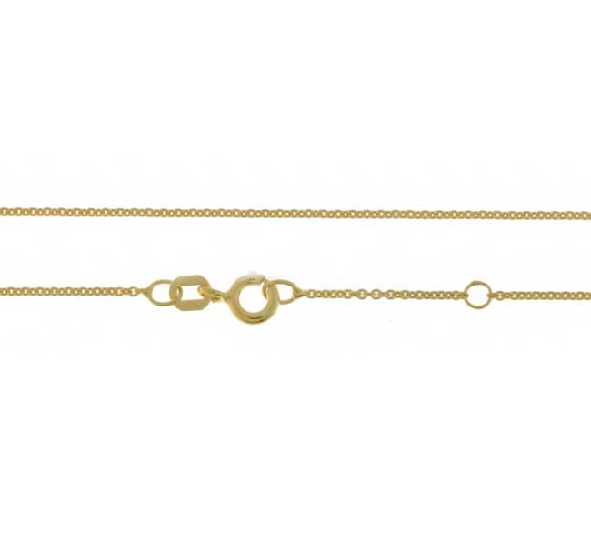 Kultainen ankkuriketju, 14K, 1,1 mm - Kultakorut - HMAK-4245 - 1