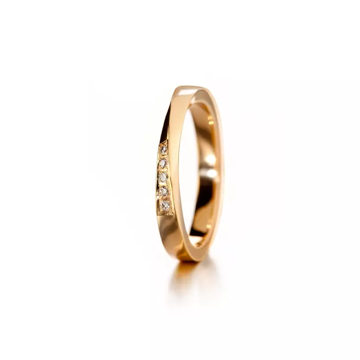 Lumoava Lupaus timanttisormus 0,05 ct 723030000 - Rivitimanttisormukset - 723030150 - 1