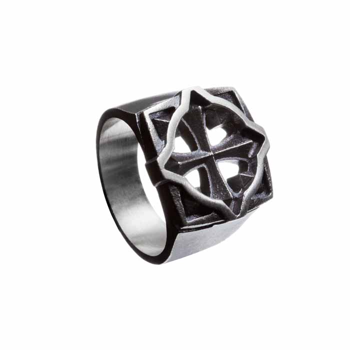 Lumoava Soturi miesten sormus 520400000 - Hopeasormukset - 520400185 - 1