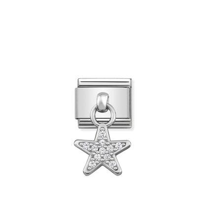 Nomination Classic Silvershine Charm Tähti - Muotikorut - 33180005 - 2
