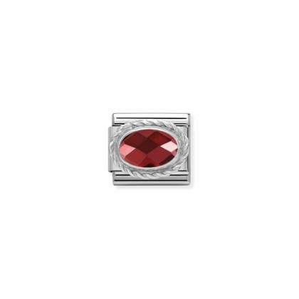 Nomination Classic Silvershine Zirkonia Punainen - Muotikorut - 330604005 - 2