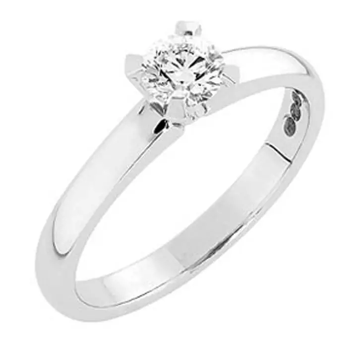 SANDBERG Taivaanranta 0,25ct - Solitaire sormukset - V-45w-025-165 - 1