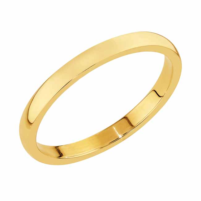 Sandberg Aamurusko kihlasormus 2,1 mm E-110 - Keltakultasormukset - E-110-18K-175 - 1