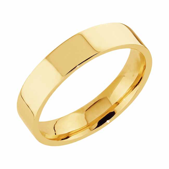 Sandberg Aamurusko kihlasormus 4 mm E-245 - Keltakultasormukset - E-245-185 - 1