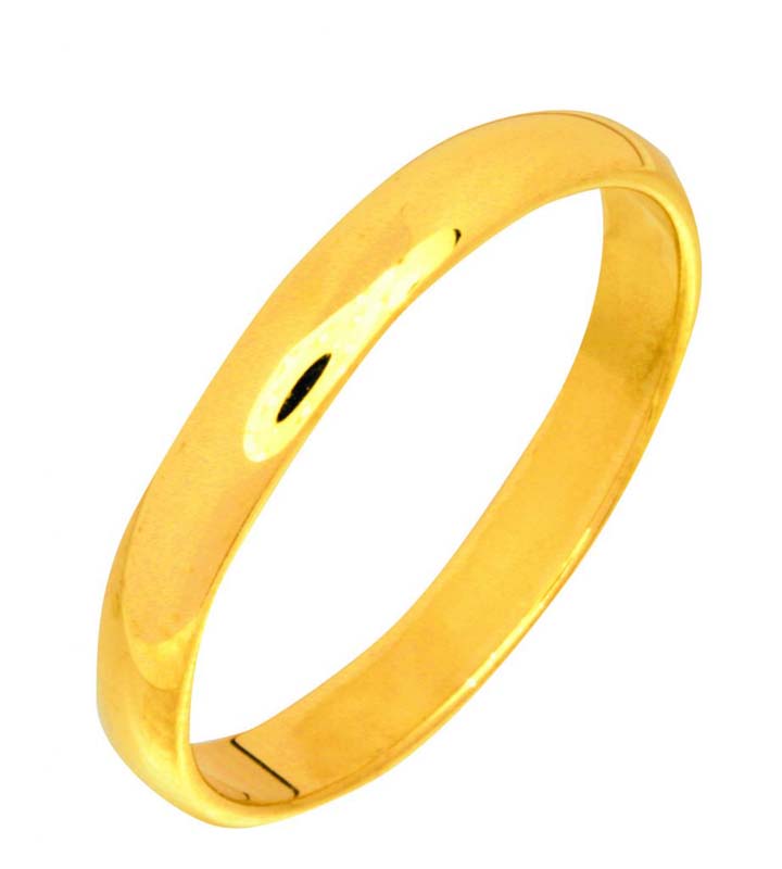 TOP GOLD Kihlasormus 3532 Keltakulta 2 mm - Keltakultasormukset - 3532-155 - 1