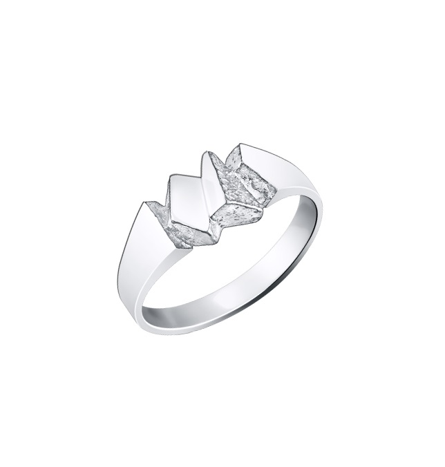 Tammi Jewellery Archipelago sormus S1215 - Hopeasormukset - S1215-155 - 1