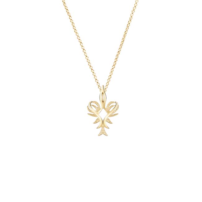 Tammi Jewellery Fenix kultainen kaulakoru G7585 - Kultakorut - G7585-45 - 1