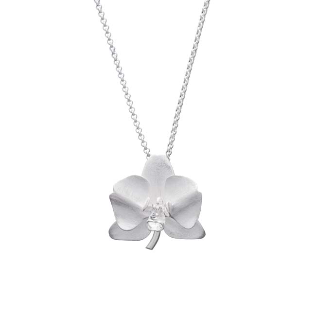 Tammi Jewellery Orkidea riipus M S3811 - Hopeakorut - S3811-45 - 1