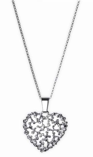 Tammi Jewellery Puro Sydän riipus M S3831 - Hopeakorut - S3831-45 - 1