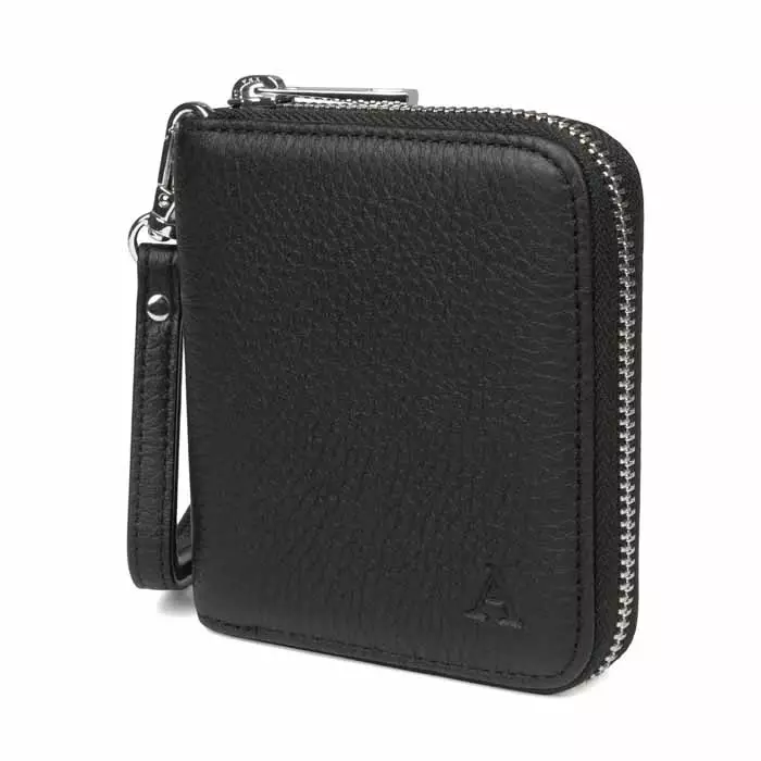 Aarni Mini Clutch-lompakko musta/hopea - Laukut - 6430066272105 - 1