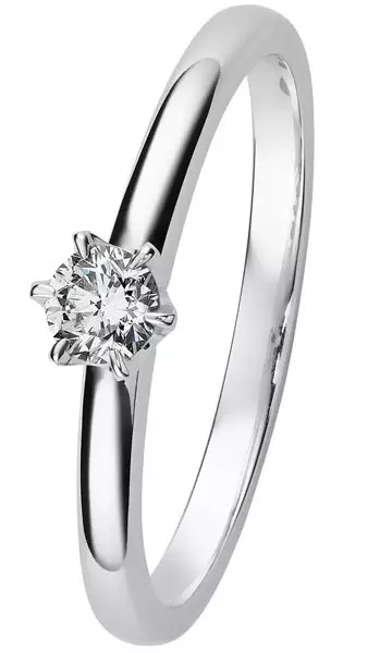 Kohinoor Iris Timanttisormus 033-416V-18 - Solitaire sormukset - 033-416V-18-155 - 1