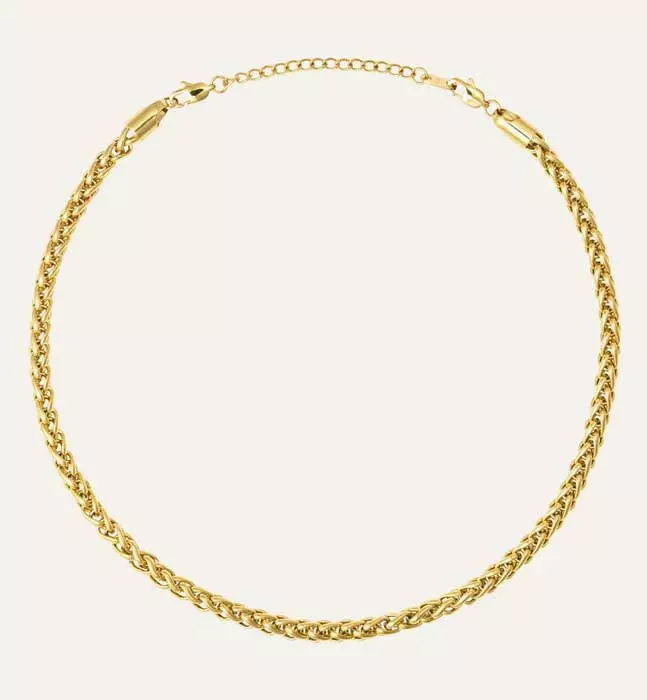 Mockberg Rebel Chain Thin Necklace - Teräskorut - MB1375 - 1