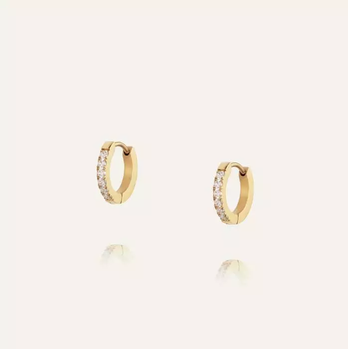 Mockberg Shiny Hoops Small MO585 - Teräskorut - MO585 - 1
