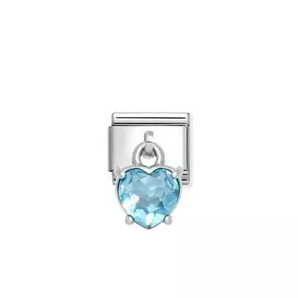 Nomination Classic Charm sininen sydän - Muotikorut - 33181215 - 1