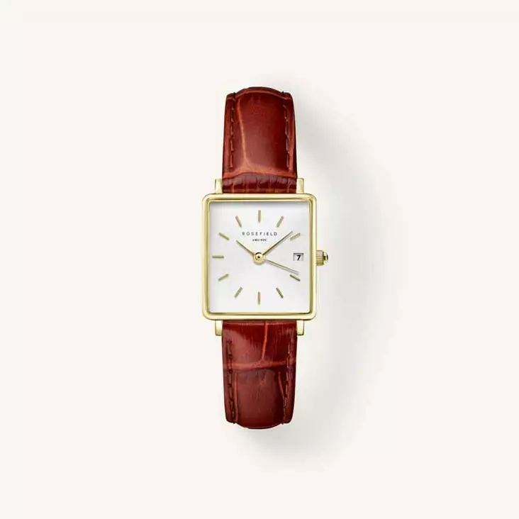 Rosefield Boxy XS Brown QWBLG-Q55 - Rosefield naisten kellot - QWBLG-Q55 - 1
