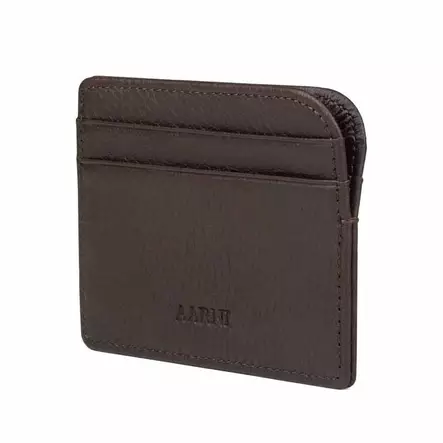 Aarni korttikotelo hirvennahka tummanruskea - Lompakot ja korttikotelot - 6430066270606 - 2