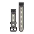 Garmin QuickFit 20 mm silikoniranneke punavieoletti/hiekka 010-13279-06 - Garmin rannekkeet - 010-13279-06 - 2