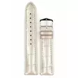 Hirsch Duke Metallic nahkaranneke hopea M - Kellon rannekkeet - 01027130-2-16 - 2