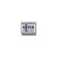 Nomination Classic Silvershine Zirkonia Suomen Lippu - Muotikorut - 33031816 - 2