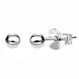 Pallokorvakorut hopeaa 3 mm - Hopeakorut - HME486 - 1