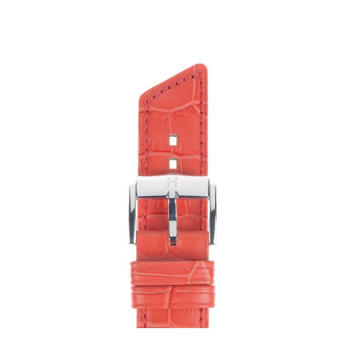 Hirsch Princess nahkaranneke koralli M 16 mm - Kellon rannekkeet - 02628124-2-16 - 1