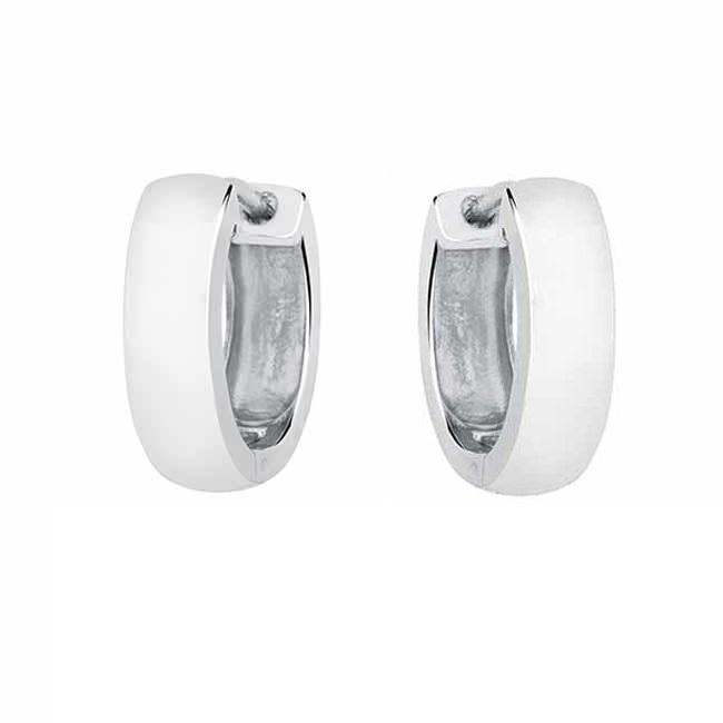 Hopeiset korvarenkaat 12 mm - Hopeakorut - HME576 - 1