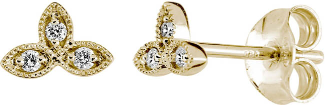 Kohinoor Swan Timanttikorvakorut 0,06 ct - Timanttikorut - 143-430-06 - 1