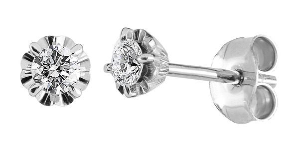 Kohinoor Vega timanttikorvakorut 143-445V-16 - Timanttikorut - 143-445V-16 - 1