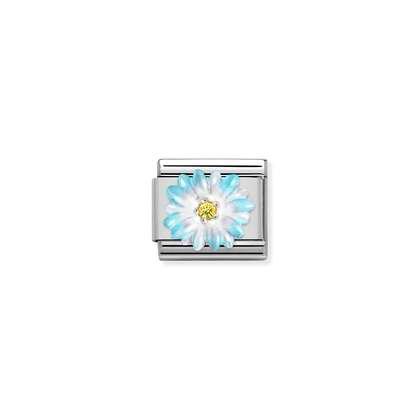 Nomination Silvershine Light Blue Flower - Muotikorut - 33032106 - 1