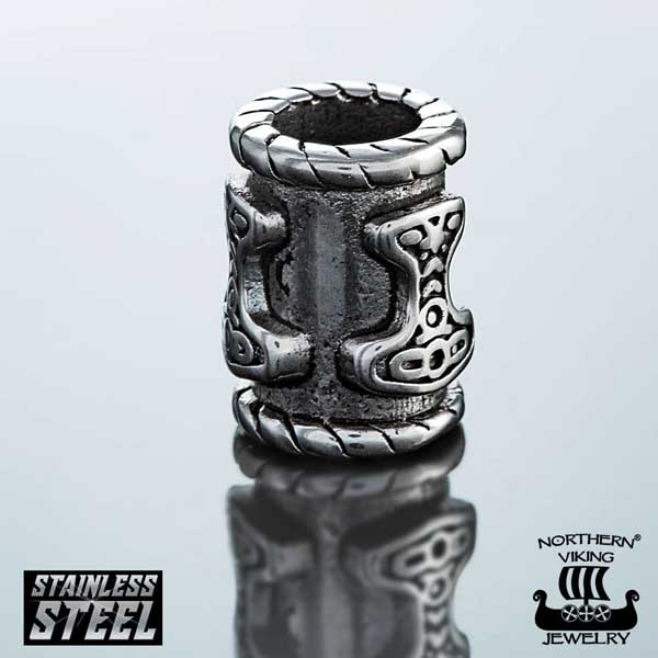 Northern Viking Jewelry Thorin Vasara partakoru - Teräskorut - NVJHE026 - 1