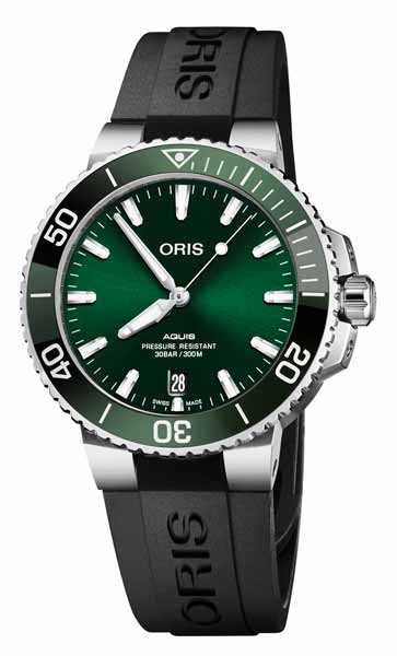 Oris Aquis Date 01 733 7732 4157-07 4 21 64FC - Oris miesten rannekellot - 7612611032146 - 1