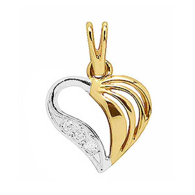 Sandberg Sydänriipus T-256 0,03 ct - Timanttikorut - T-256 - 1