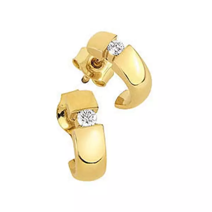 Sandberg V-186 Kallioranta Timanttikorvakorut 0,09 ct - Timanttikorut - V-186 - 1