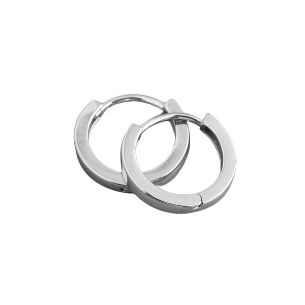 Hopeiset korvarenkaat 13,5 mm - Hopeakorut - HME986 - 1