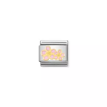 Nomination Classic Peach flowers - Muotikorut - 03027816 - 1