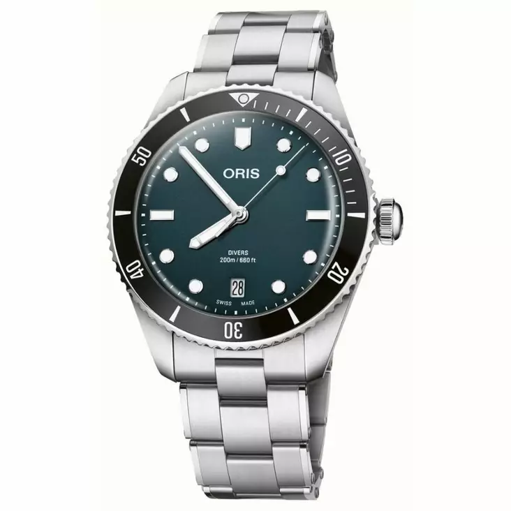 Oris Divers Date 01 733 7795 4055 - Oris miesten rannekellot - 7612611038506 - 1