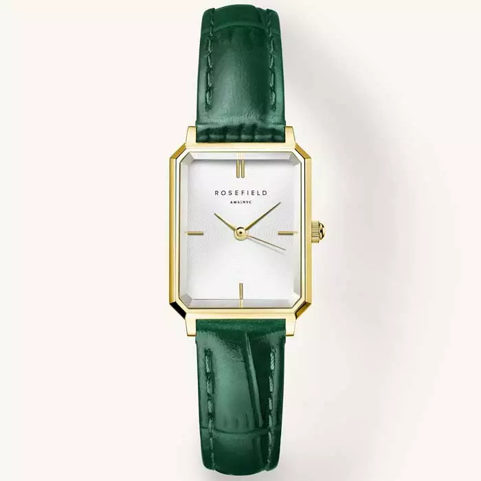 Rosefield Octagon XS Emerald OWGLG-O86 - Rosefield naisten kellot - OWGLG-O86 - 1