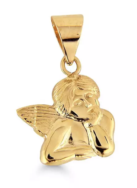 Korutuote Kultainen Riipus Enkeli 156467 - Kultakorut - 156467 - 1